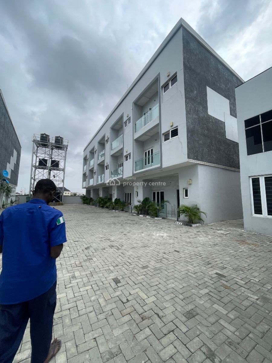 a Standard 4 Bedroom Terrace Duplex, Along Mobil Road Ilaje Ajah, Lekki, Lagos, Terraced Duplex for Rent
