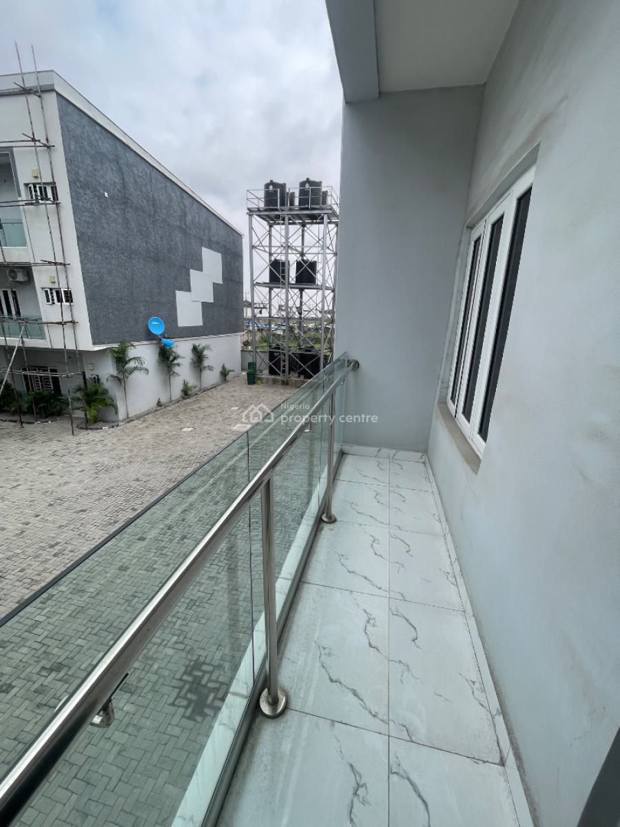 a Standard 4 Bedroom Terrace Duplex, Along Mobil Road Ilaje Ajah, Lekki, Lagos, Terraced Duplex for Rent