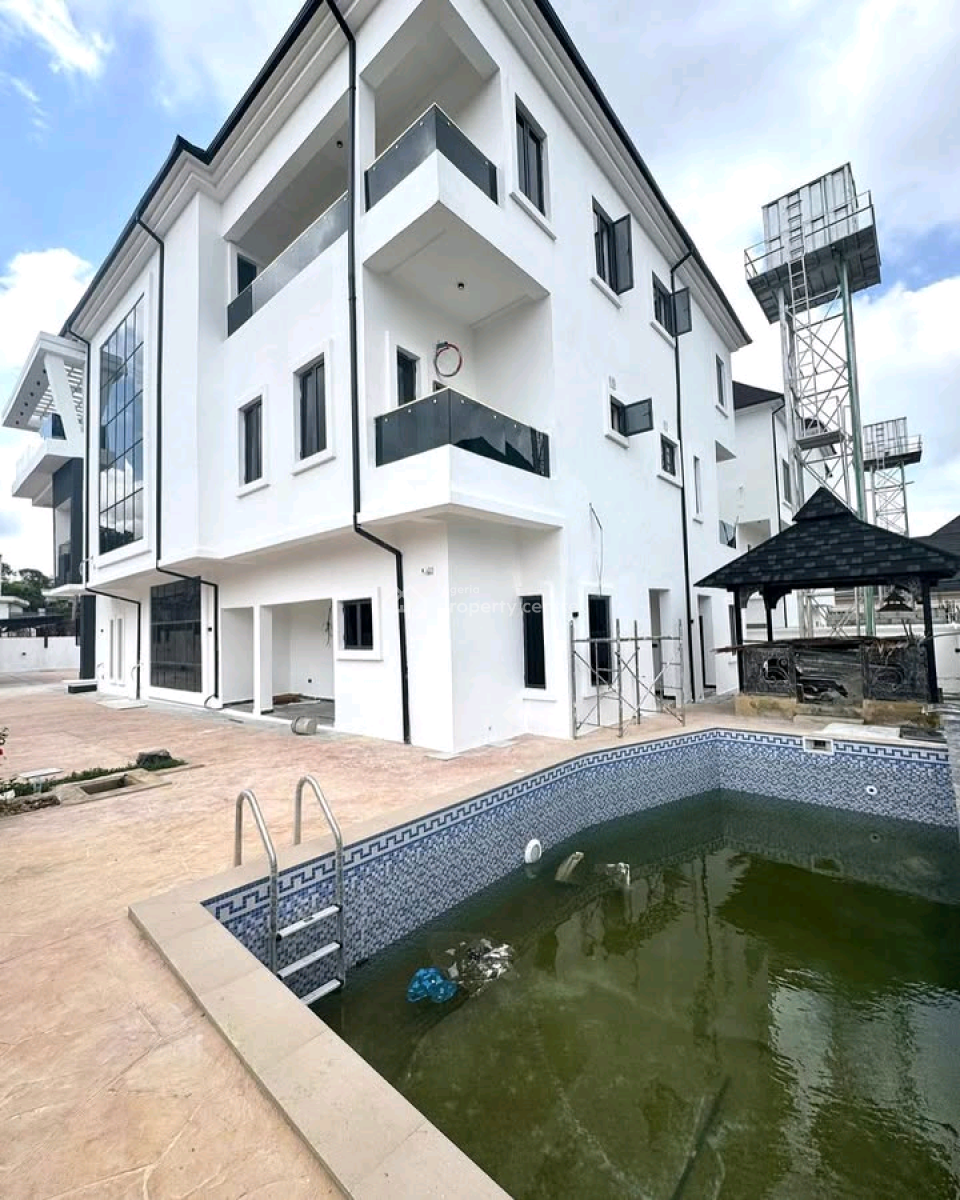 Property Type: 6 Bedroom Detached Home + 4 Living Rooms + 2 Rooms Maid, Guzape District, Abuja, House for Sale