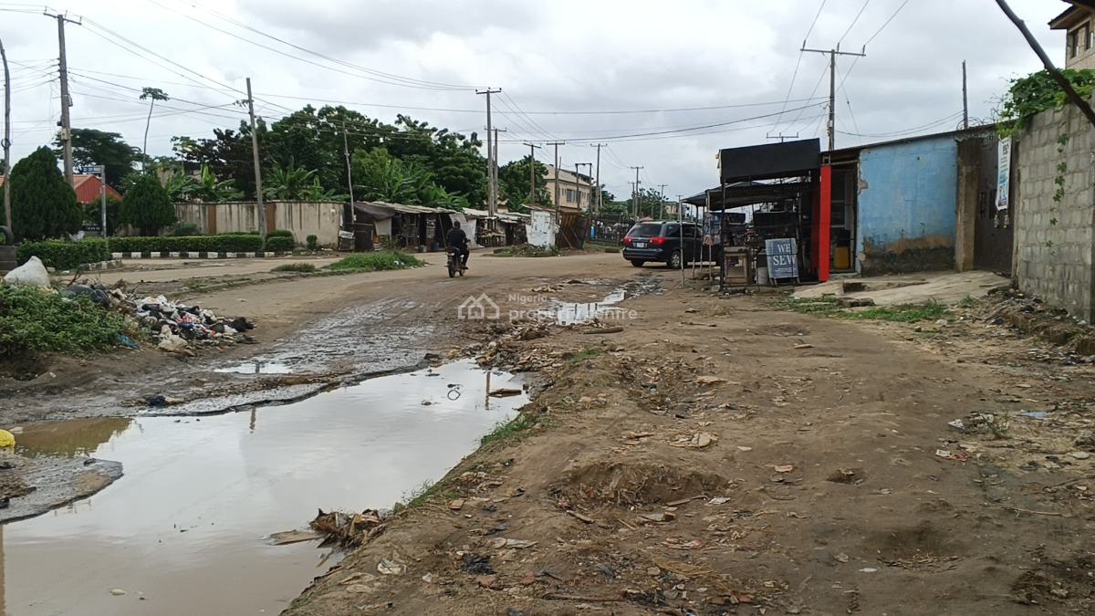 Standard Full Plot of Land Facing 2 Street Good for Residential and Co, Gowon Estate Ipaja Lagos, Ipaja, Lagos, Mixed-use Land for Sale