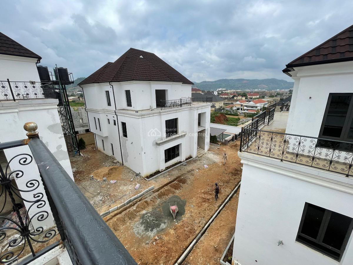 Luxurious 5-bedroom Detached Mansion with Maids Room., Katampe Extension, Katampe, Abuja, Detached Duplex for Sale