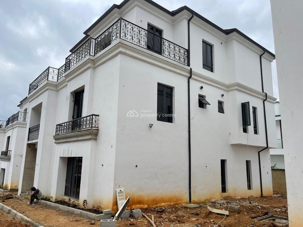 Luxurious 5-bedroom Detached Mansion with Maids Room., Katampe Extension, Katampe, Abuja, Detached Duplex for Sale