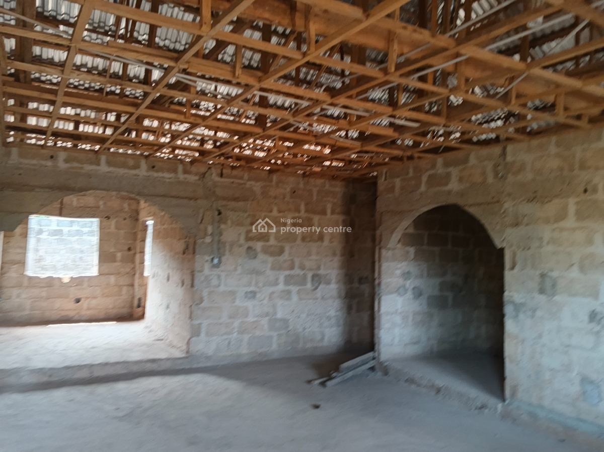 Standard Spacious 4 Bedroom Room Bungalow Setback Big Sitting Room Big, Itele Close to Ayobo Lagos, Ado-odo/ota, Ogun, Detached Bungalow for Sale