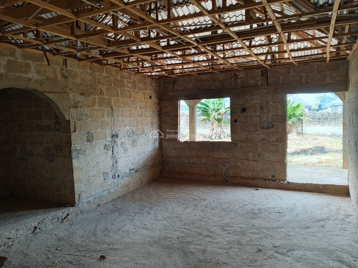 Standard Spacious 4 Bedroom Room Bungalow Setback Big Sitting Room Big, Itele Close to Ayobo Lagos, Ado-odo/ota, Ogun, Detached Bungalow for Sale