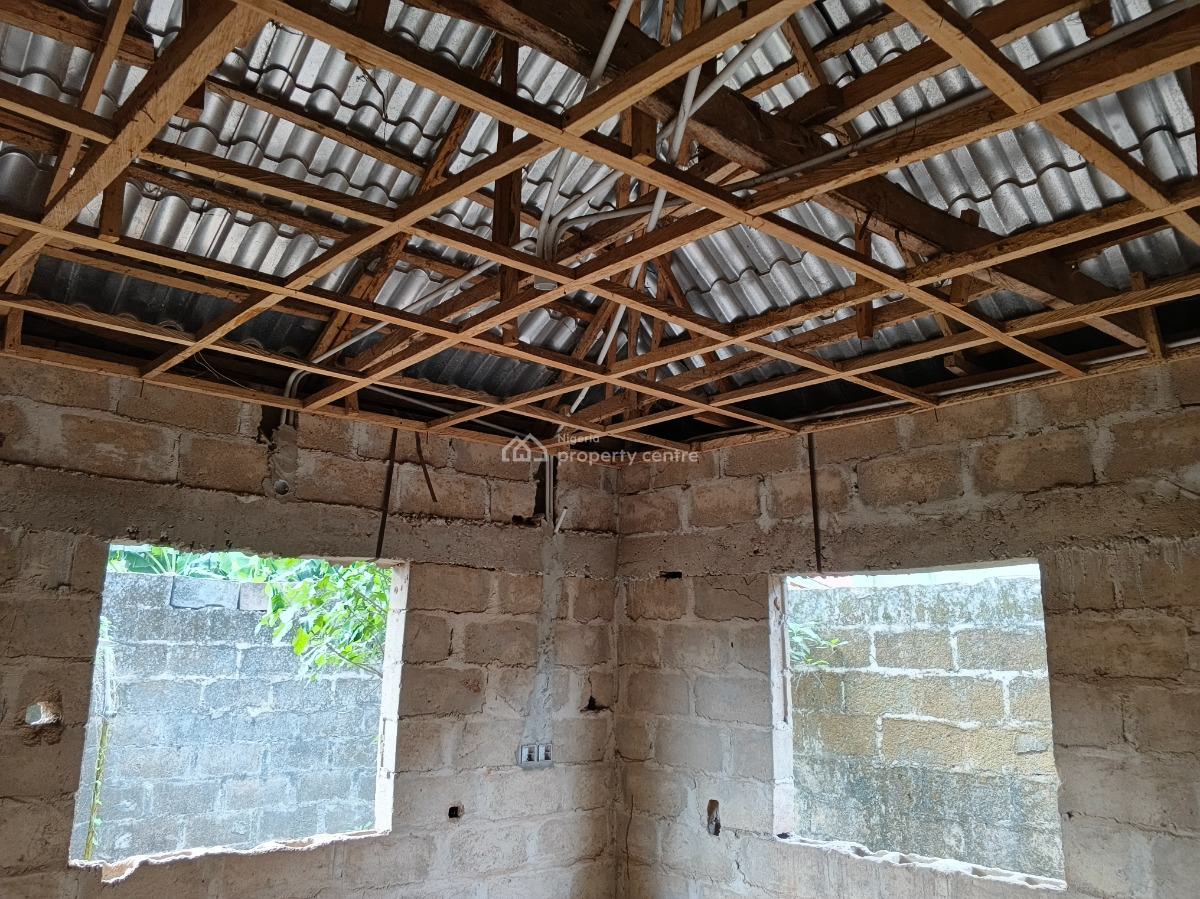 Standard Spacious 4 Bedroom Room Bungalow Setback Big Sitting Room Big, Itele Close to Ayobo Lagos, Ado-odo/ota, Ogun, Detached Bungalow for Sale