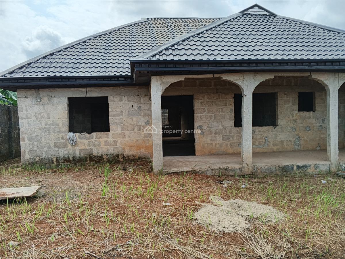 Standard Spacious 4 Bedroom Room Bungalow Setback Big Sitting Room Big, Itele Close to Ayobo Lagos, Ado-odo/ota, Ogun, Detached Bungalow for Sale