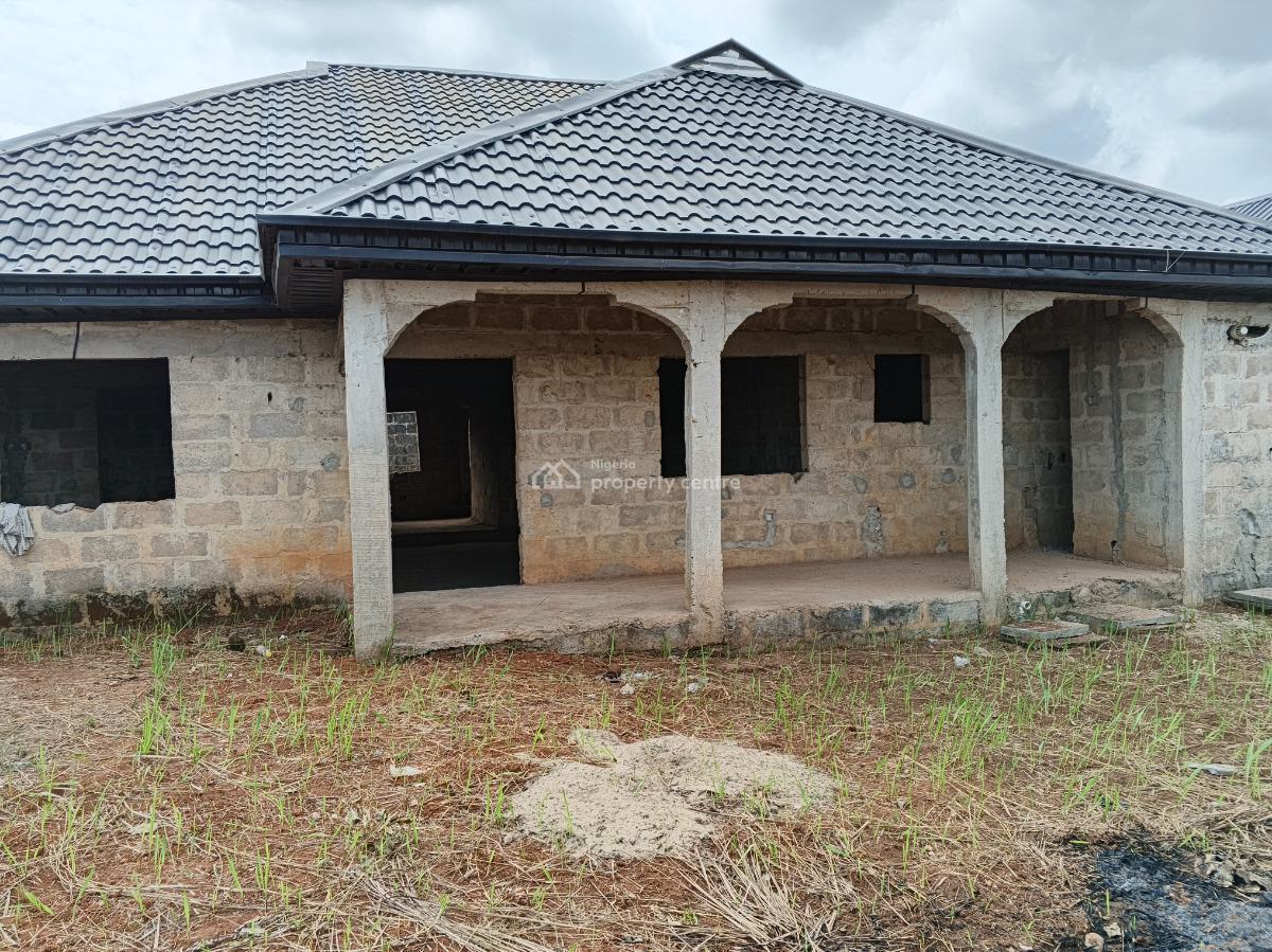 Standard Spacious 4 Bedroom Room Bungalow Setback Big Sitting Room Big, Itele Close to Ayobo Lagos, Ado-odo/ota, Ogun, Detached Bungalow for Sale