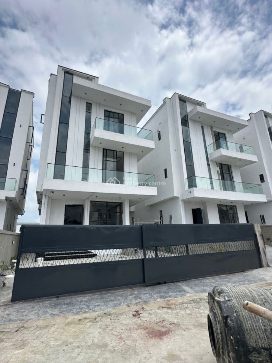 Contemporary 5 Bedroom Detached Duplex, Corner Piece with Pool Orchid Road, Lekki, Lagos, Detached Duplex for Sale