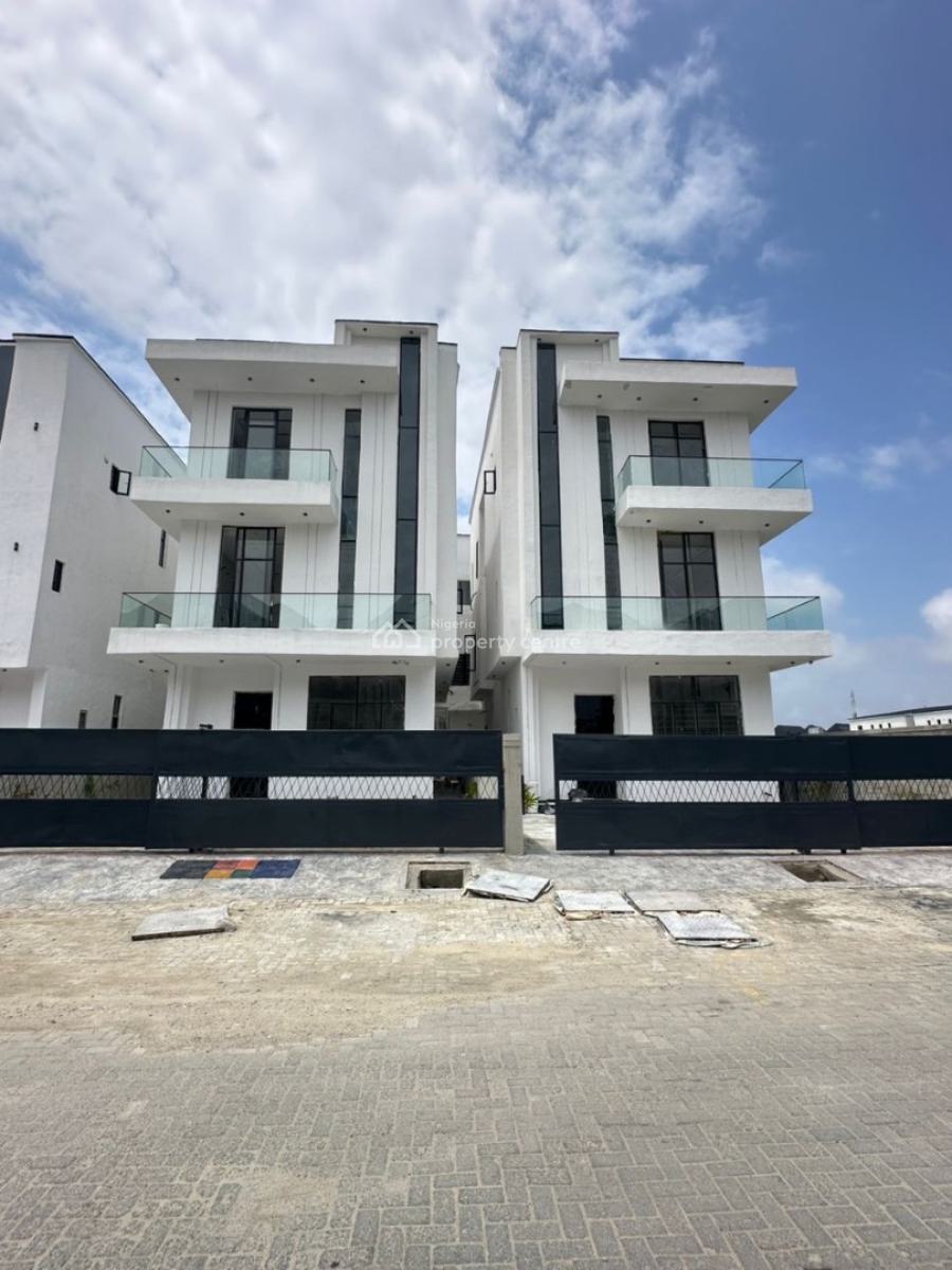 Contemporary 5 Bedroom Detached Duplex, Corner Piece with Pool Orchid Road, Lekki, Lagos, Detached Duplex for Sale