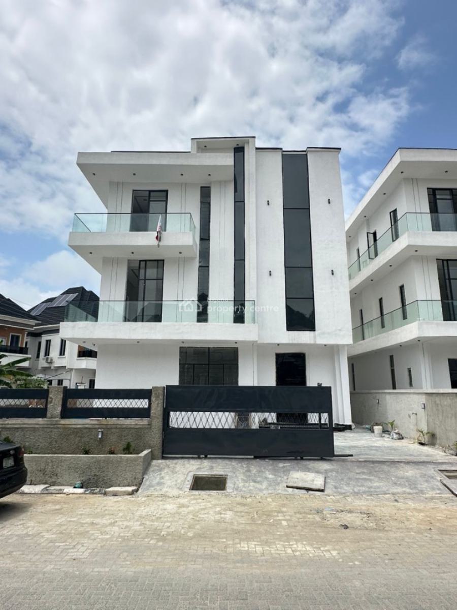 Contemporary 5 Bedroom Detached Duplex, Corner Piece with Pool Orchid Road, Lekki, Lagos, Detached Duplex for Sale