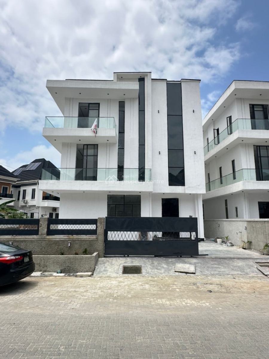 Contemporary 5 Bedroom Detached Duplex, Corner Piece with Pool Orchid Road, Lekki, Lagos, Detached Duplex for Sale