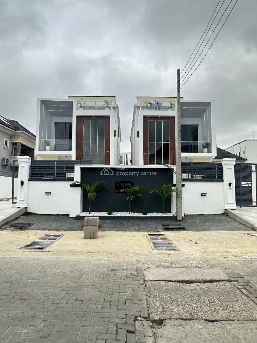 Contemporary 5 Bedroom Detached Duplex, Chevron Lekki, Lekki, Lagos, Detached Duplex for Sale
