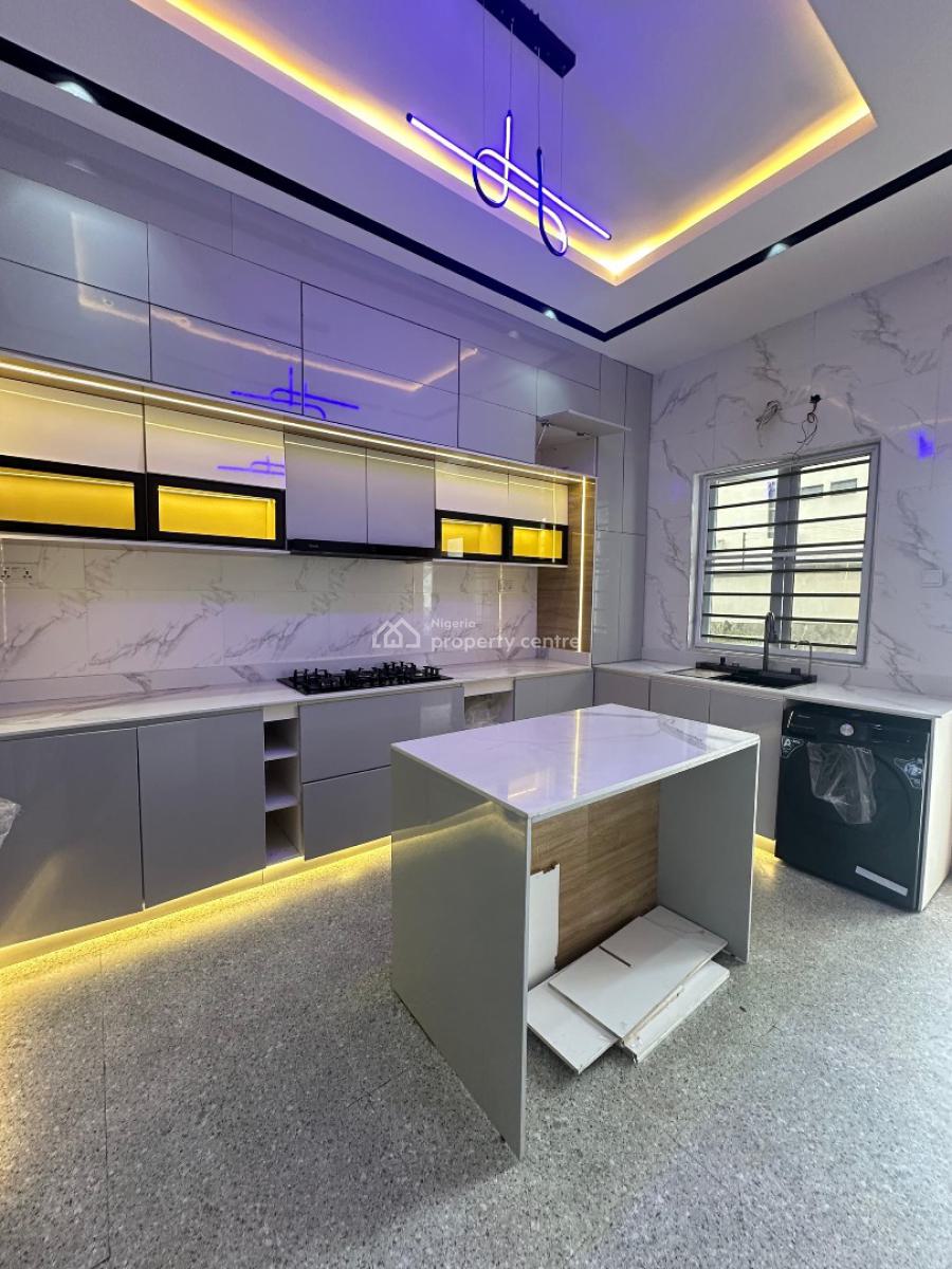 Contemporary 5 Bedroom Detached Duplex, Chevron Lekki, Lekki, Lagos, Detached Duplex for Sale