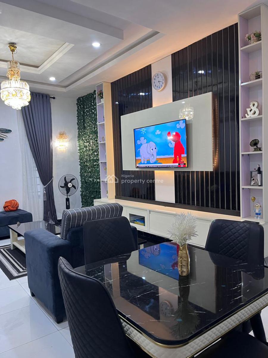 Brand New 3-bed Terrace Duplex Fully Furnished, 24hrs Power., Ikota School Drive, Lekki, Lagos, House for Rent