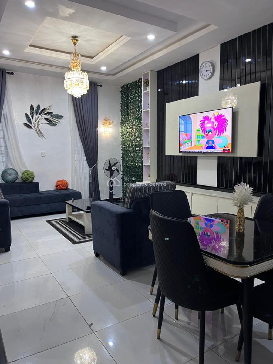 Brand New 3-bed Terrace Duplex Fully Furnished, 24hrs Power., Ikota School Drive, Lekki, Lagos, House for Rent