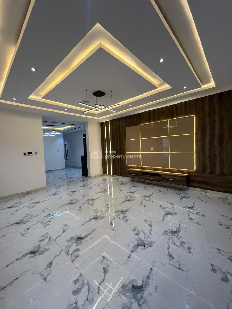 Beautifully Built 5-bedroom Fully Detached Duplex with Bq, Chevron, Lekki, Lagos, Detached Duplex for Sale