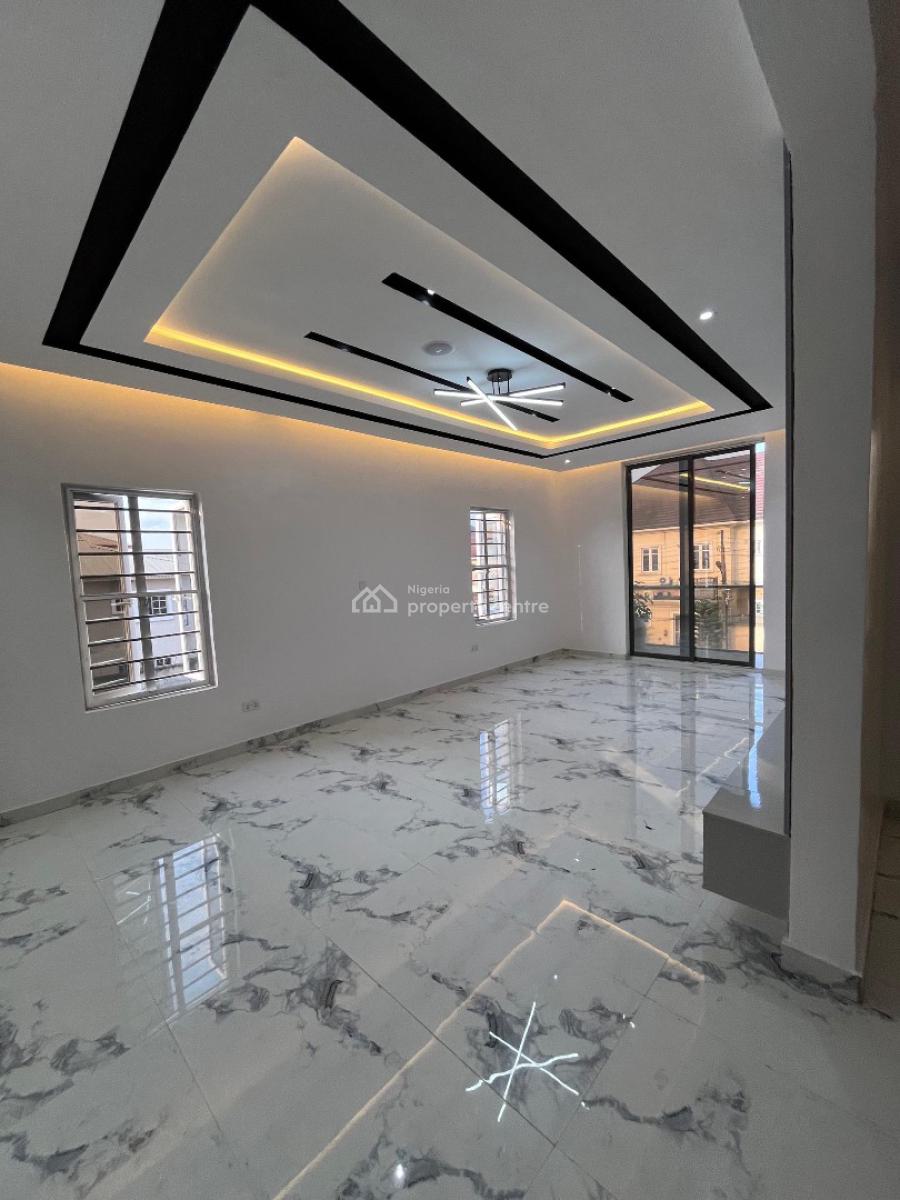 Beautifully Built 5-bedroom Fully Detached Duplex with Bq, Chevron, Lekki, Lagos, Detached Duplex for Sale
