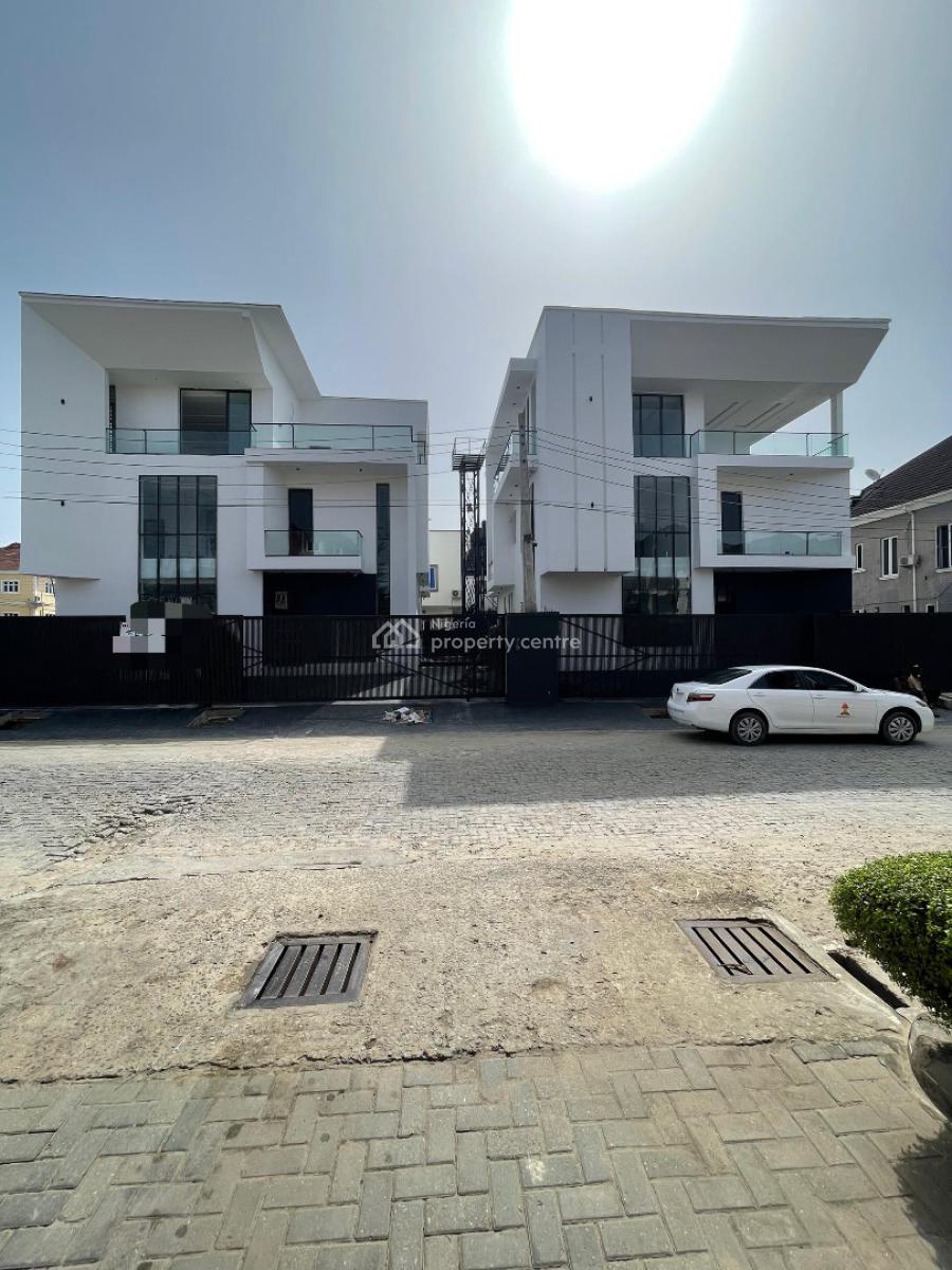Exquisite 5 Bedroom Fully Detached Duplex with a Bq,pool,cinema, Osapa, Lekki, Lagos, House for Sale