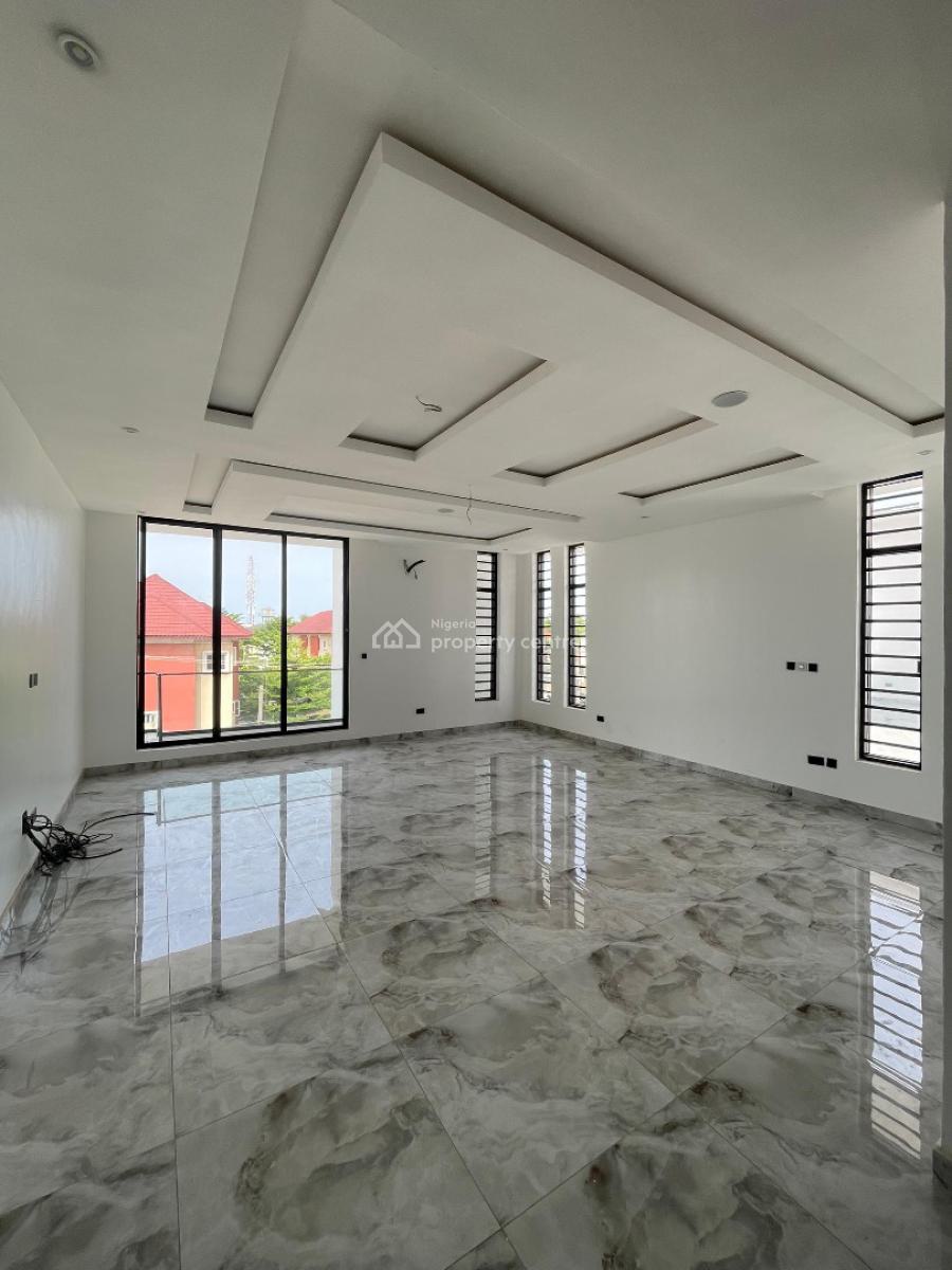 Exquisite 5 Bedroom Fully Detached Duplex with a Bq,pool,cinema, Osapa, Lekki, Lagos, House for Sale