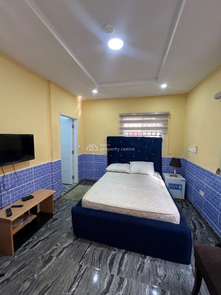 Furnished Selfcontain Apartment with Inverter, Inside an Estate Along Galadimawa Expressway, Tarred Road, Galadimawa, Abuja, Self Contain (single Rooms) for Rent
