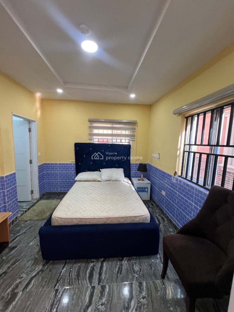 Furnished Selfcontain Apartment with Inverter, Inside an Estate Along Galadimawa Expressway, Tarred Road, Galadimawa, Abuja, Self Contain (single Rooms) for Rent