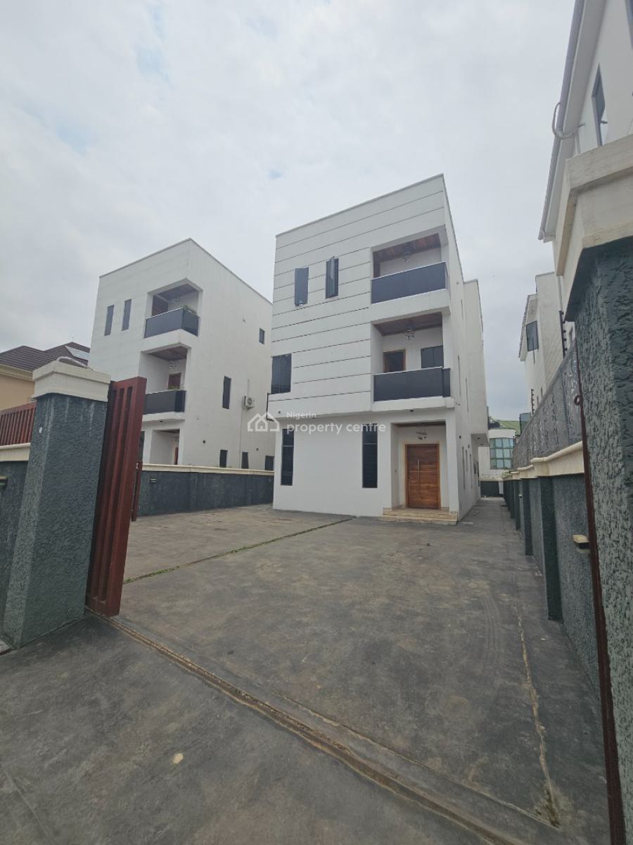 Most Secured 5 Bedroom Fully Detached Duplex  with a Room Bq in a Nice, Ikeja Gra, Ikeja, Lagos, Detached Duplex for Sale