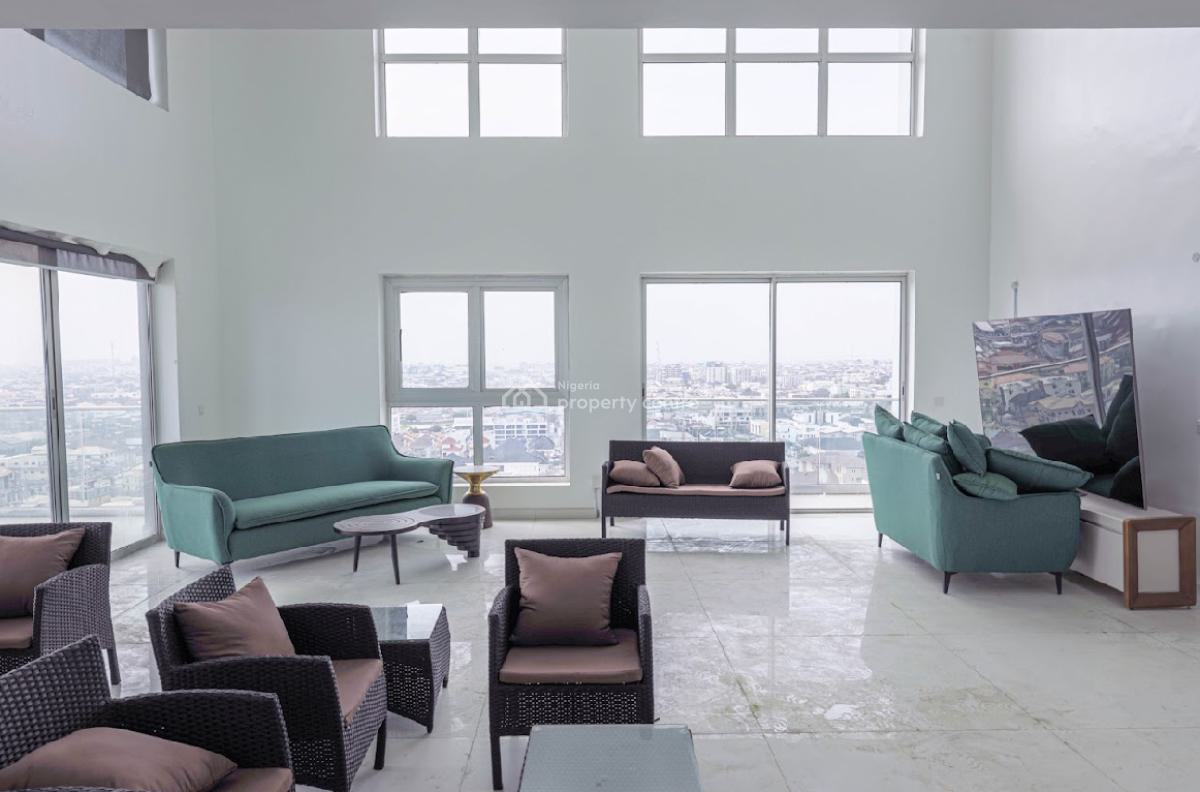 Fully Furnished 4 Bedroom Penthouse with a Room Bq, Oniru, Victoria Island (vi), Lagos, Flat / Apartment for Rent