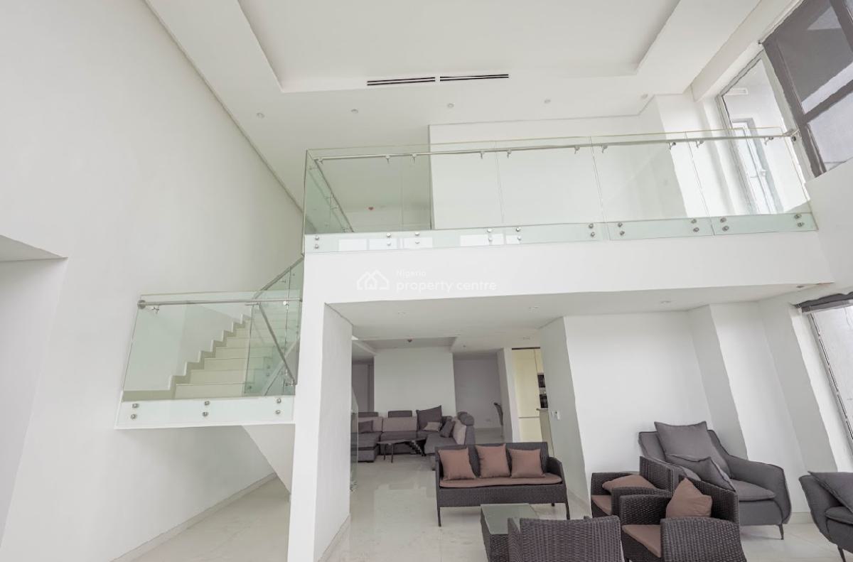 Fully Furnished 4 Bedroom Penthouse with a Room Bq, Oniru, Victoria Island (vi), Lagos, Flat / Apartment for Rent