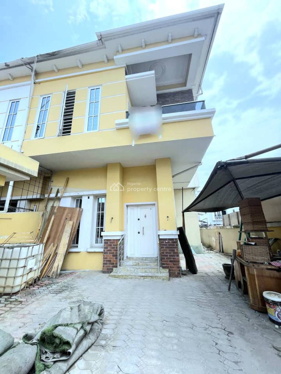 Spacious 4 Bedroom Semi Duplex with Bq, Chevron, Lekki, Lagos, Office Space for Sale
