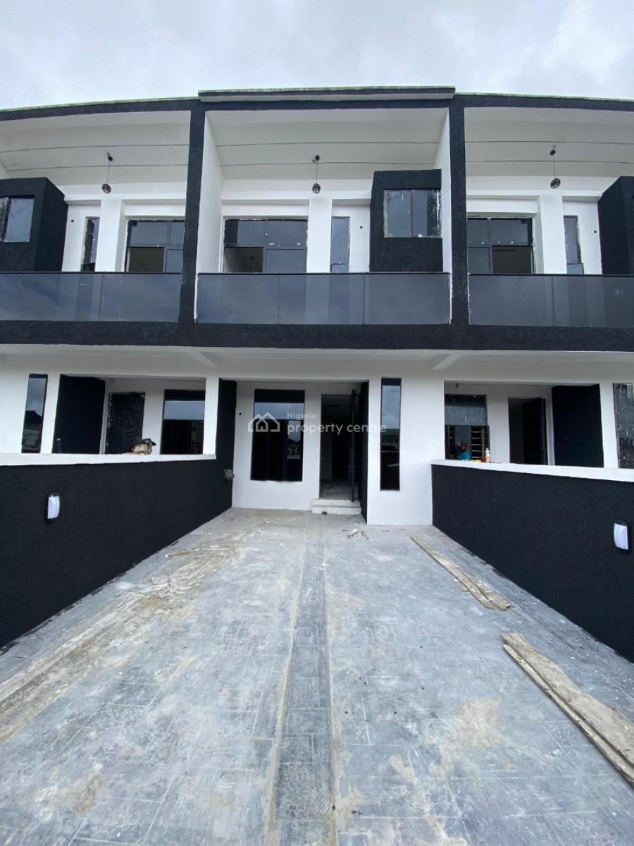 Brand New Self Compound 4 Bedroom Terraced Duplex with Bq., Ikota Lekki Lagos, Lekki, Lagos, Detached Duplex for Sale