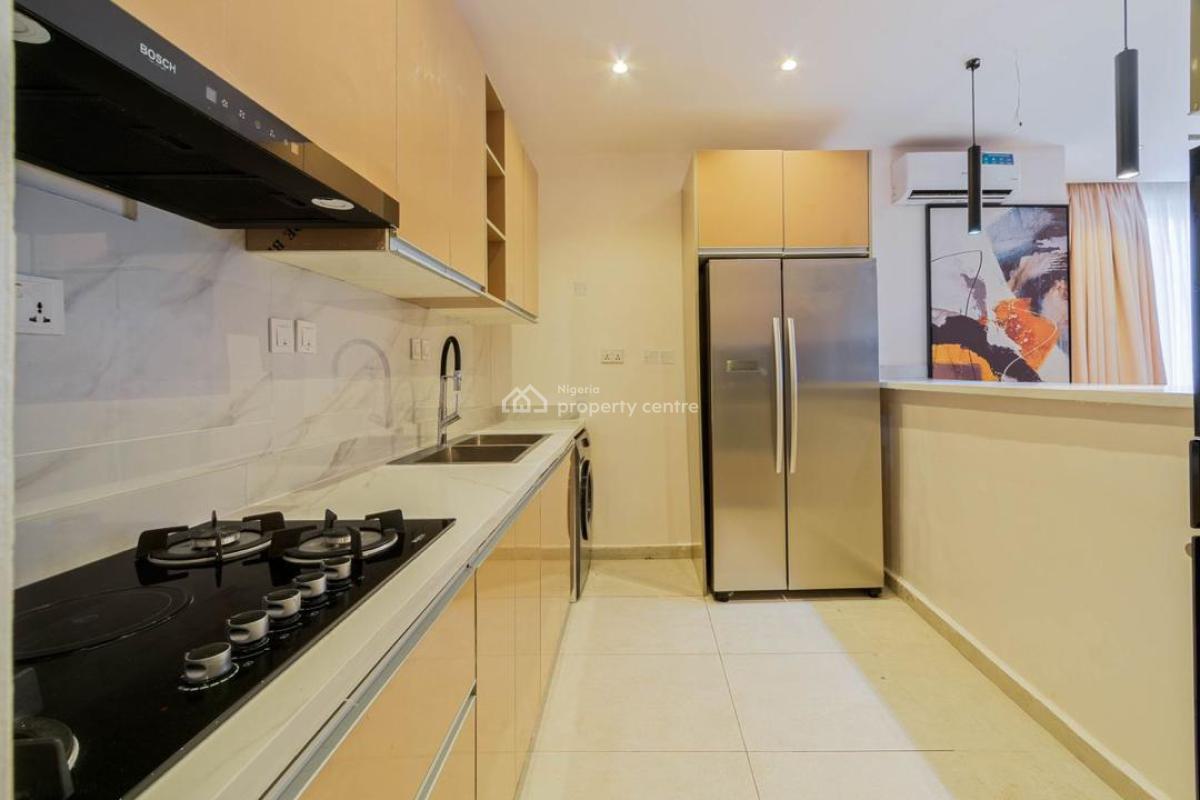 Cozy and New 2 Bedroom Apartment Available with a Rooftop Pool, Lekki Phase 1, Lekki, Lagos, Flat / Apartment Short Let