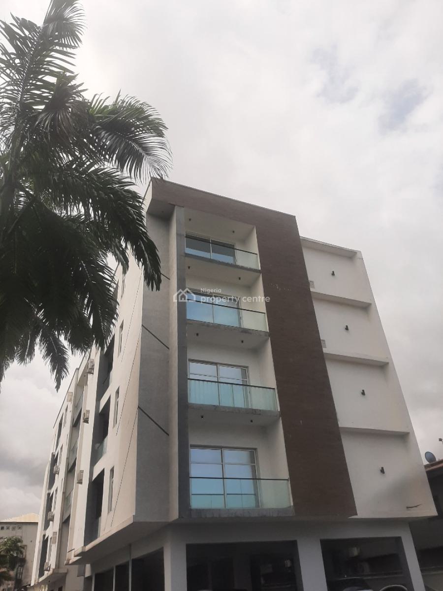 Newly Built and Serviced with 24/7 Power Supply 3 Bedroom En-suite Fla, Victoria Island (vi), Lagos, Flat / Apartment for Rent
