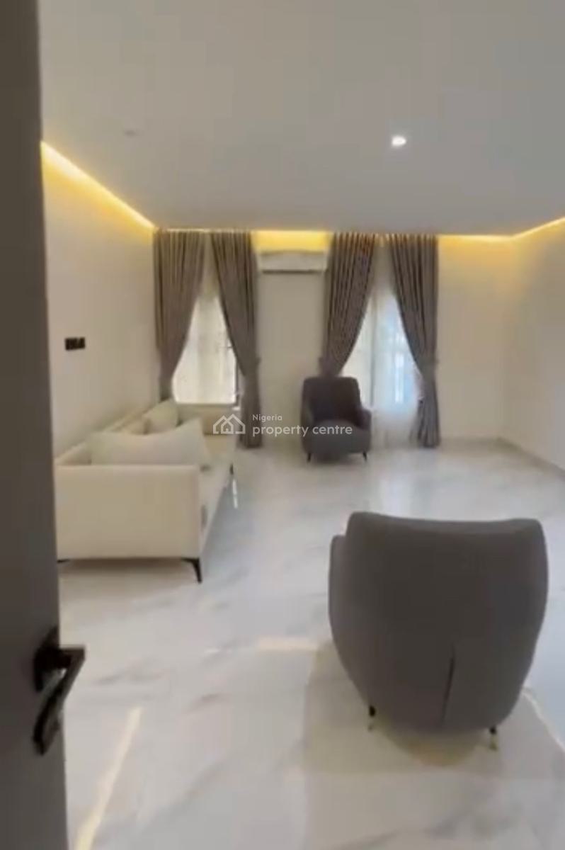 Luxury Fully Detached & Furnished 5 Bed Duplex with Bq, Kitchenette, By Mobil, Mabushi, Abuja, Detached Duplex for Sale