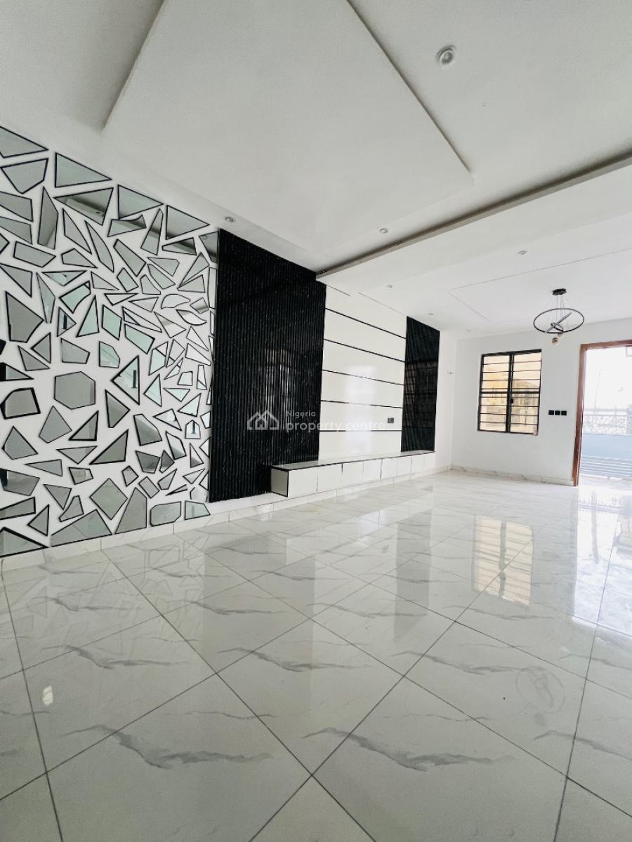 Contemporary 3 Bedroom Semi Detached Duplex with a Bq in a Secured Est, Ikota Villa Estate, Ikota, Lekki, Lagos, Semi-detached Duplex for Sale