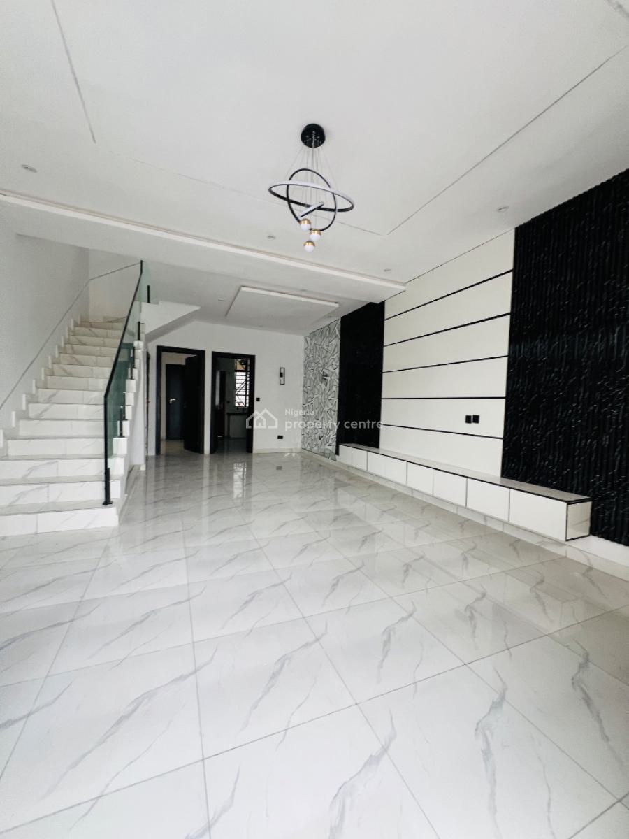 Contemporary 3 Bedroom Semi Detached Duplex with a Bq in a Secured Est, Ikota Villa Estate, Ikota, Lekki, Lagos, Semi-detached Duplex for Sale