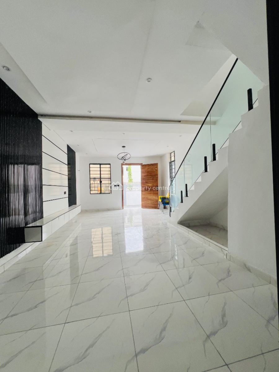 Contemporary 3 Bedroom Semi Detached Duplex with a Bq in a Secured Est, Ikota Villa Estate, Ikota, Lekki, Lagos, Semi-detached Duplex for Sale