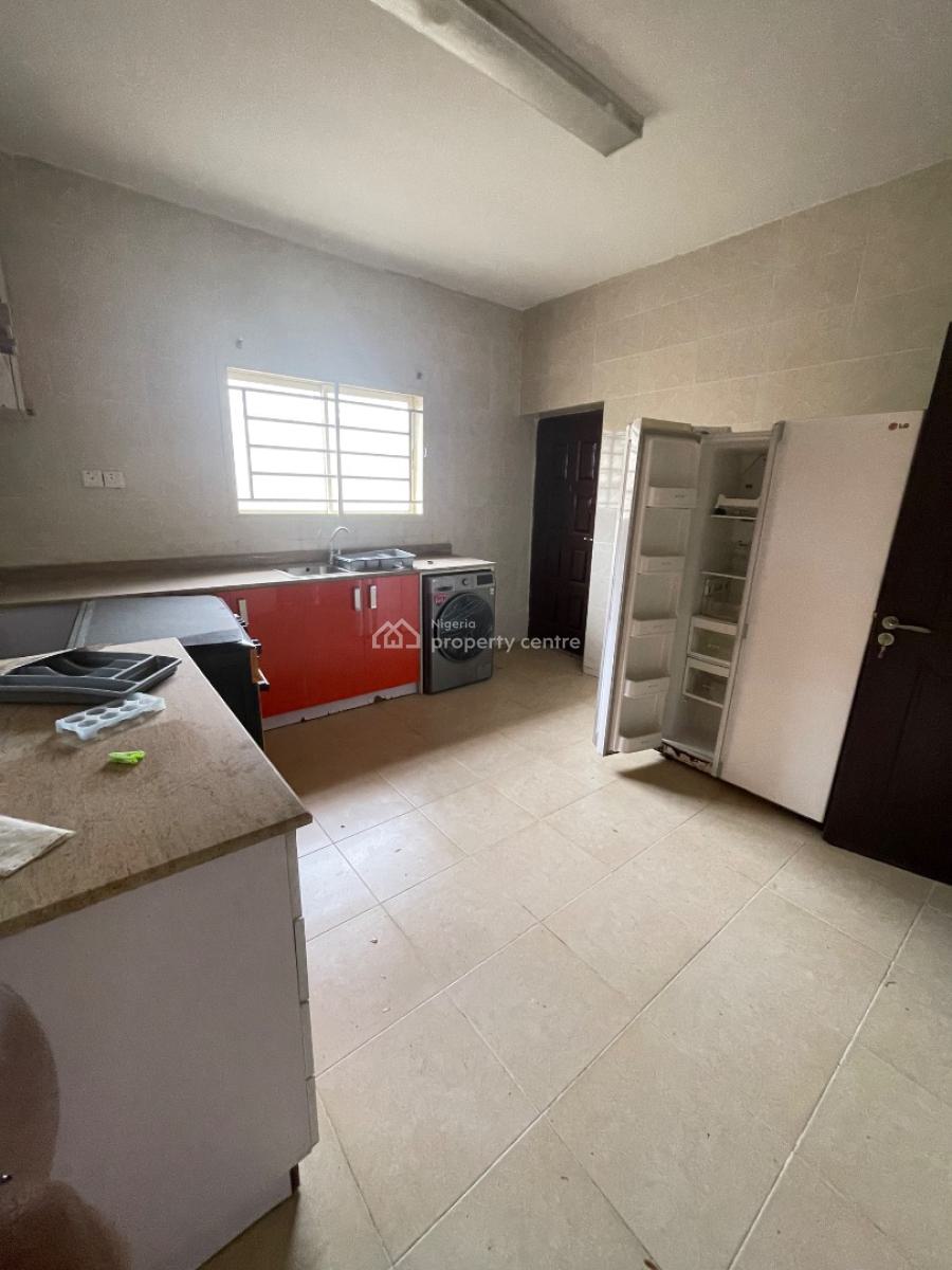 Massive Luxury Standard 4 Bedroom Terrace Duplex in a Serviced Estate, Located Inside an Estate,good Road,24 Hrs Light, Sangotedo, Ajah, Lagos, Terraced Duplex for Rent