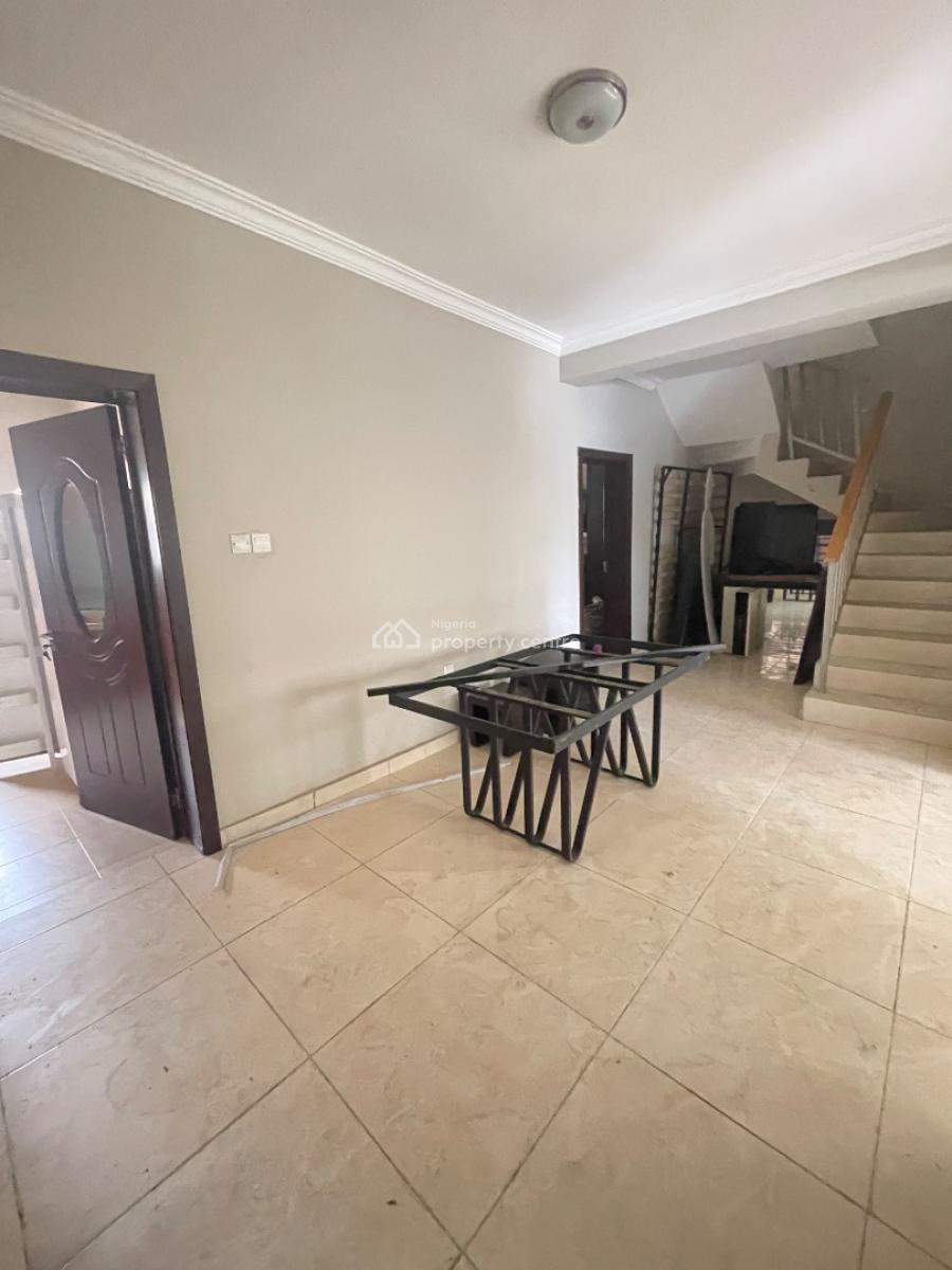 Massive Luxury Standard 4 Bedroom Terrace Duplex in a Serviced Estate, Located Inside an Estate,good Road,24 Hrs Light, Sangotedo, Ajah, Lagos, Terraced Duplex for Rent