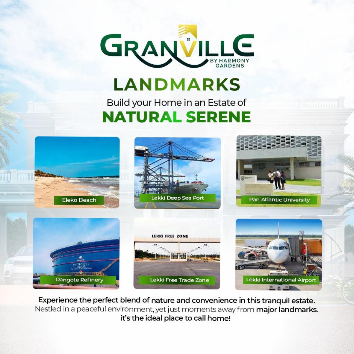 C of O and Government Allocated Estate Facing The Express, Granville Estate, Oreki, Eleko, Ibeju Lekki, Lagos, Mixed-use Land for Sale