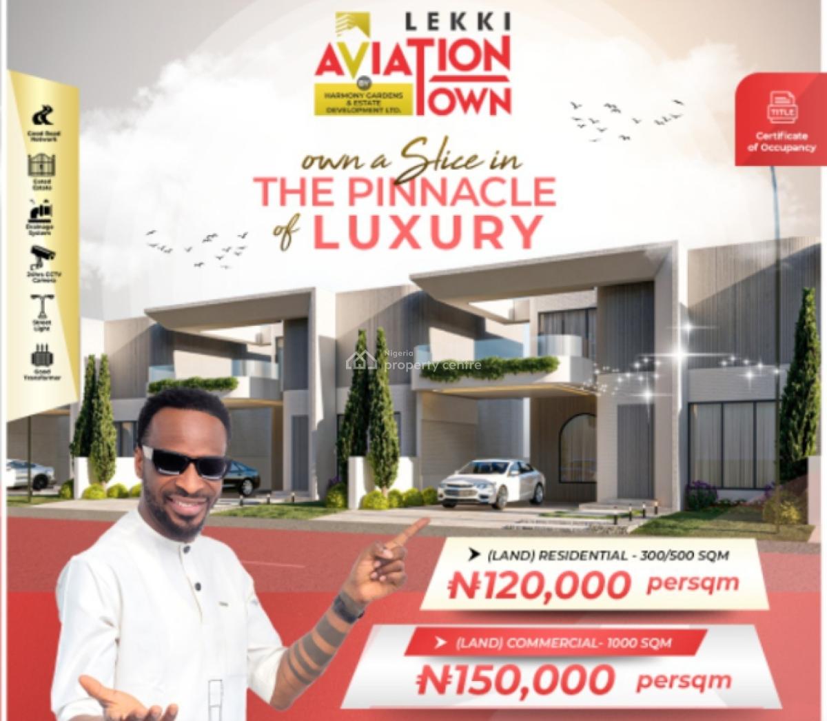 Citadel of Luxury, Lekki Aviation Town, Lekki Epe Expressway, Ibeju Lekki, Lagos, Mixed-use Land for Sale