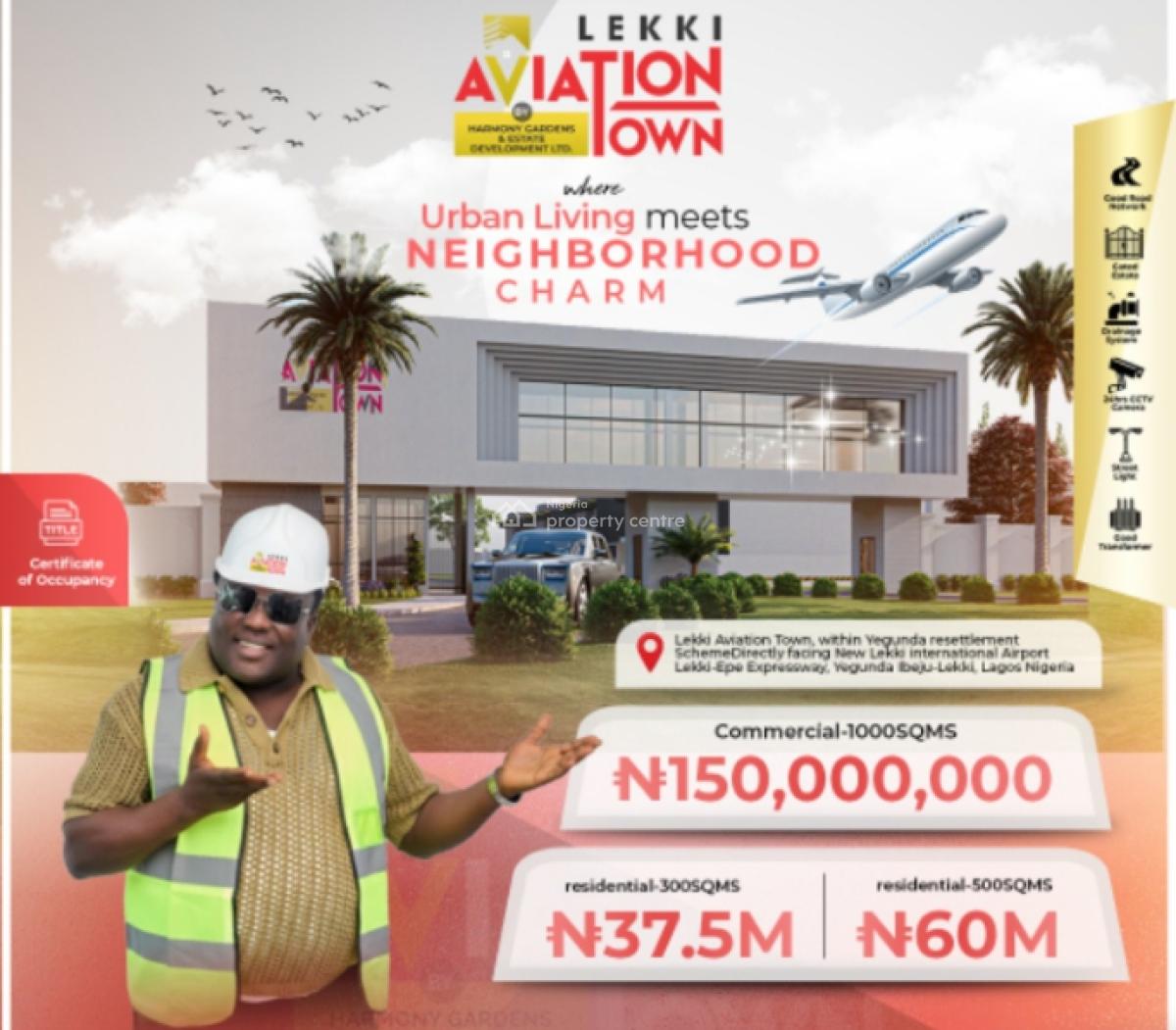 Citadel of Luxury, Lekki Aviation Town, Lekki Epe Expressway, Ibeju Lekki, Lagos, Mixed-use Land for Sale