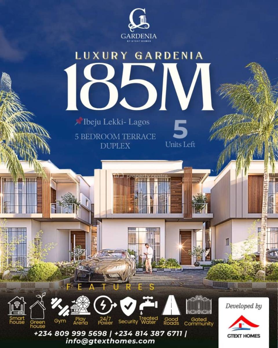 Jasper Gardenia Estate, Ibeju-lekki Lagos ,close to Dangote Jetty, Ibeju Lekki, Lagos, Mixed-use Land for Sale