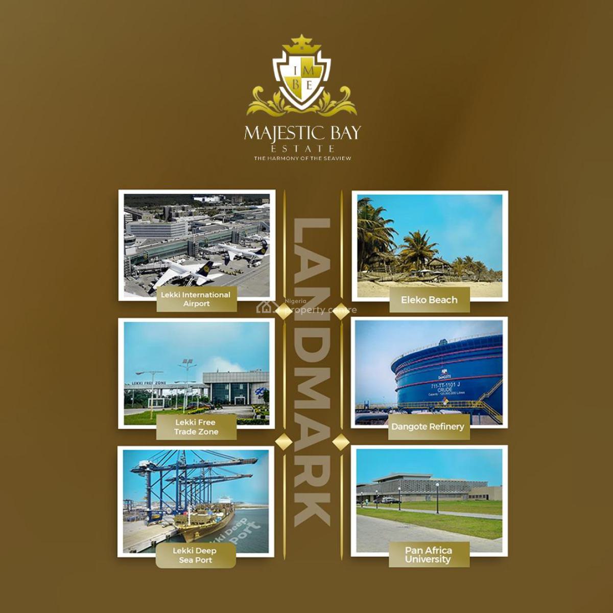 Waterfront Estate, Majestic Bay Estate, Okorisan, Epe, Lagos, Residential Land for Sale