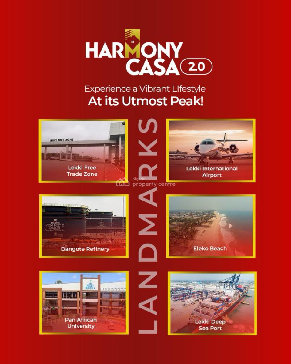 Land Facing The New International Airport, Harmony Casa 2.0,facing The New Lekki Epe International Airport, Epe, Lagos, Mixed-use Land for Sale