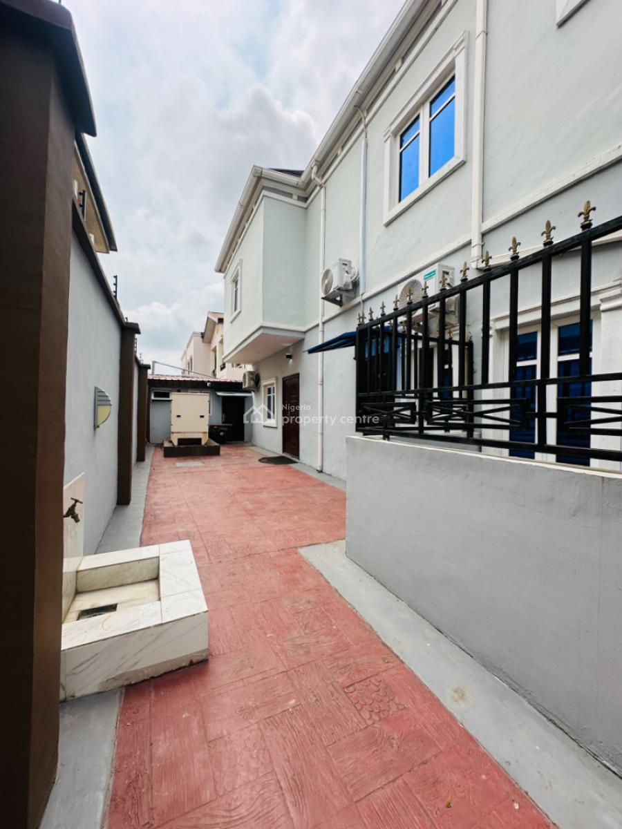 Extremely Gorgeous 4 Bedroom Furnished Detached Duplex with a Bq, Gra Phase 1, Magodo, Lagos, Semi-detached Duplex for Sale