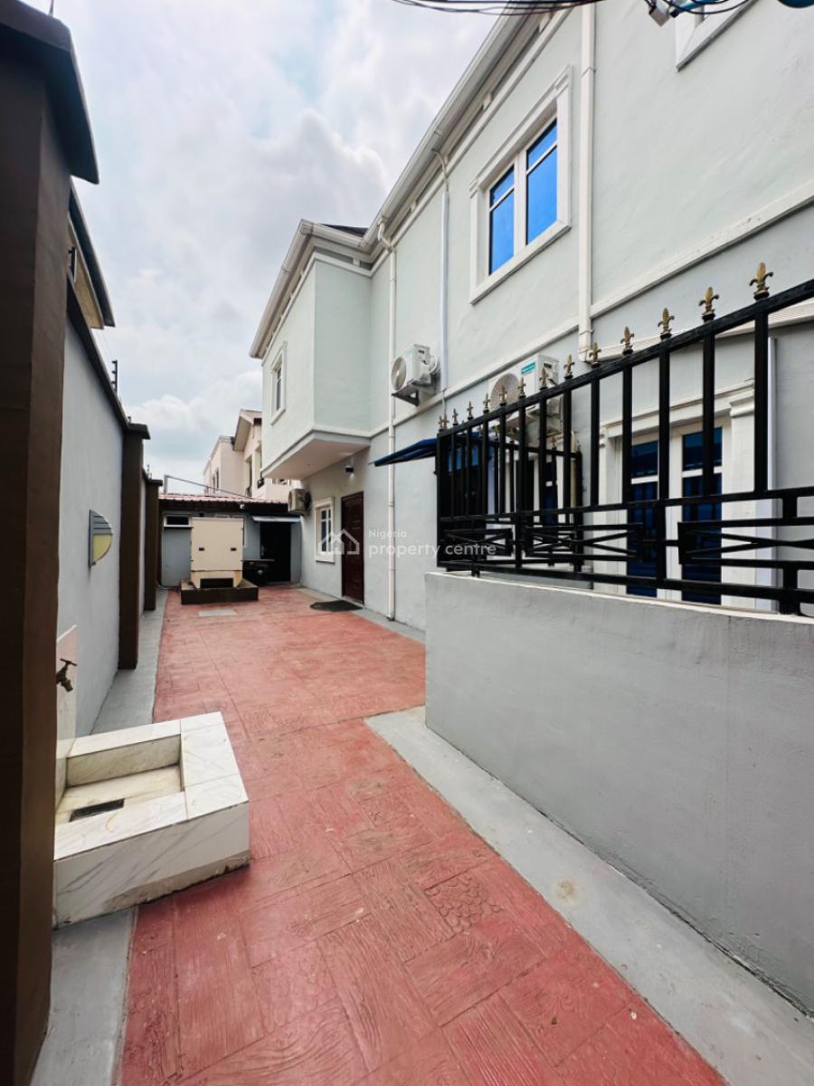 Extremely Gorgeous 4 Bedroom Furnished Detached Duplex with a Bq, Gra Phase 1, Magodo, Lagos, Semi-detached Duplex for Sale
