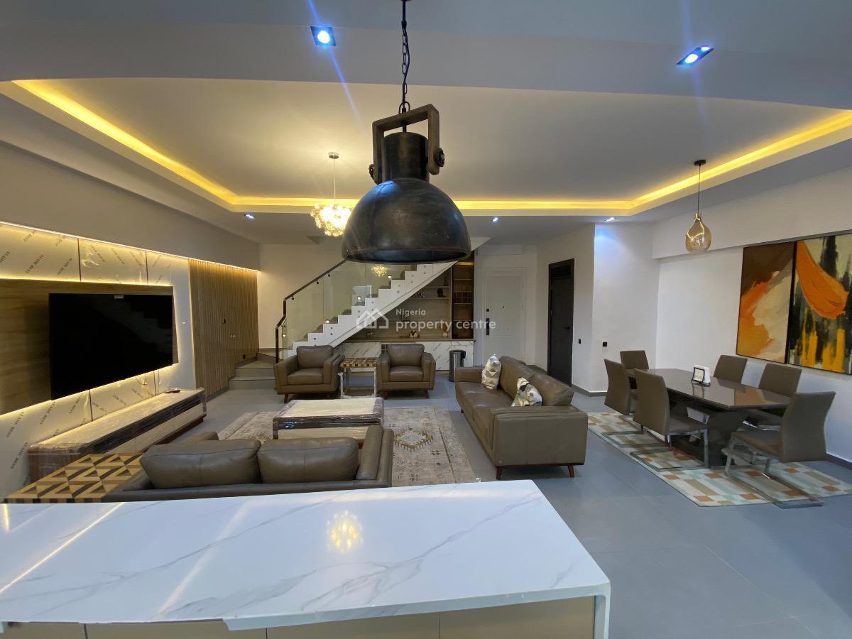 New Furnished 3 Bedrooms Maisonette, Thompson Avenue, Old Ikoyi, Ikoyi, Lagos, Flat / Apartment for Rent