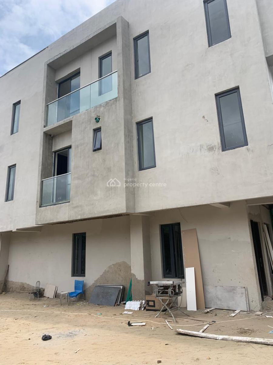 Newly Built 4 Bedrooms Terrace Duplex with Bq, Banana Island, Ikoyi, Lagos, Terraced Duplex for Sale