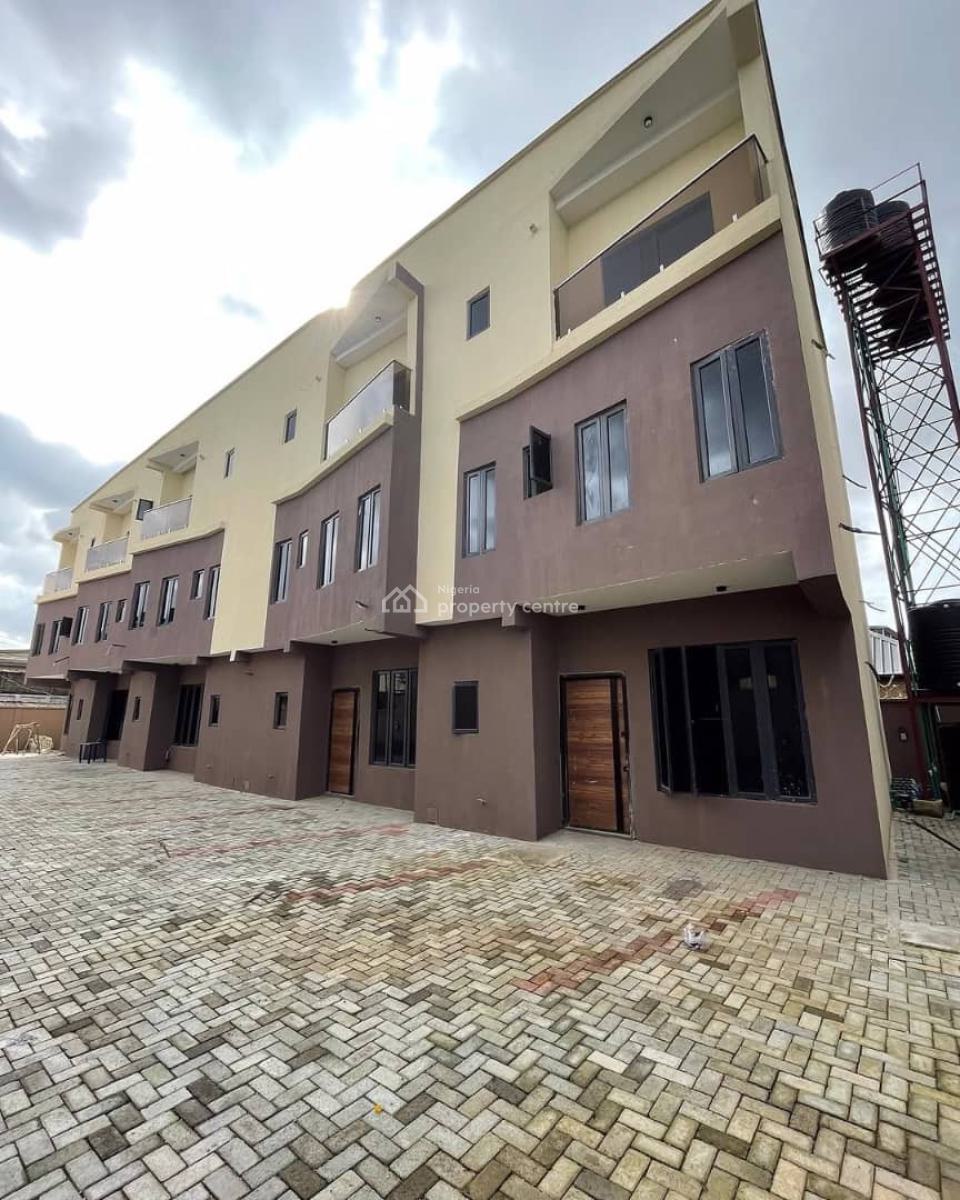 Exquisite 4 Bedroom Terrace Duplex with Bq in Serene Environment, Gbagada, Lagos, Terraced Duplex for Sale