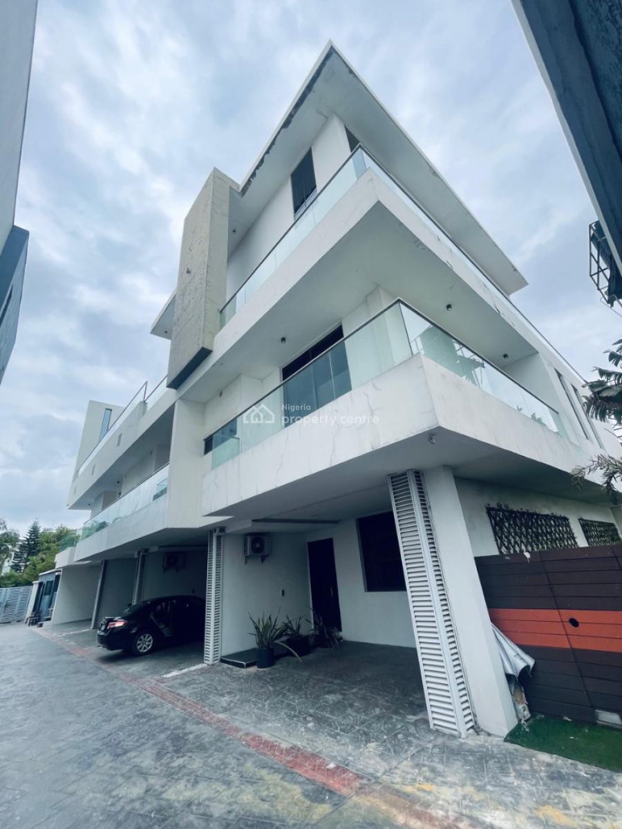 Luxury Fully Furnished 3 Bedroom Terrace Duplex with Bq, Banana Island, Ikoyi, Lagos, Terraced Duplex for Rent